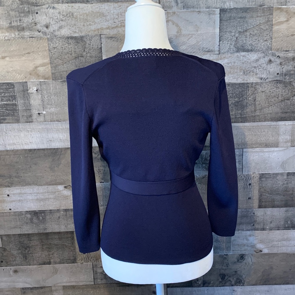 Loft Navy Sweater Set Size XS - Picture 2 of 16